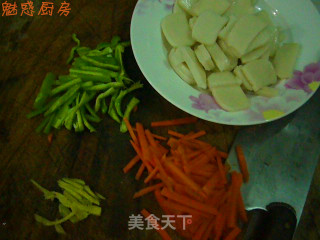 辣味年糕的做法步骤：2
