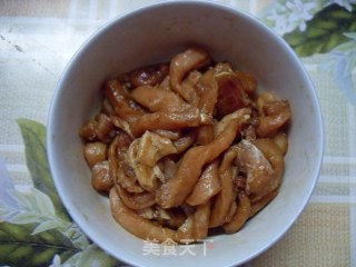 肉丝炒白菜海带——春季减肥菜的做法步骤：2
