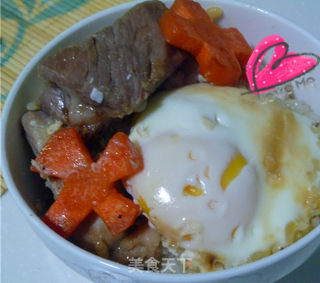 电饭煲版排骨煲仔饭的做法步骤：2