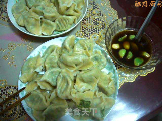 蔬菜精肉水饺的做法步骤：2