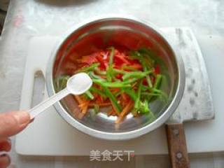 蔬菜培根卷的做法步骤：2