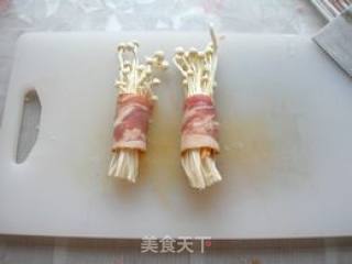 蔬菜培根卷的做法步骤：2