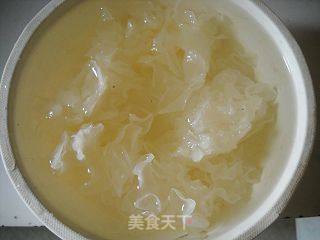 贡柑炖银耳的做法步骤：3