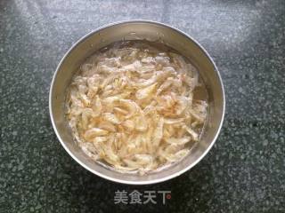 【虾米大白菜梗】的做法步骤：4