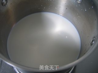 牛奶山药燕麦粥的做法步骤：2