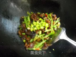 豆角木耳鸡丝的做法步骤：2
