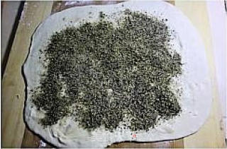 芝麻椒盐烧饼的做法步骤：2