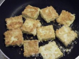 香煎豆腐的做法步骤：2