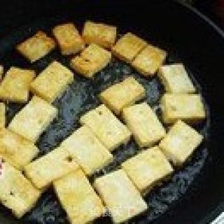 小青菜炒北豆腐的做法步骤：2