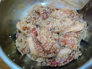 粉蒸肉的做法步骤：3
