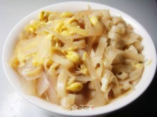 豆芽炝锅面的做法步骤：2