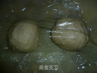 椰香奶味吐司的做法步骤：2
