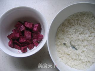 李李的滋味----紫薯米饭的做法步骤：2