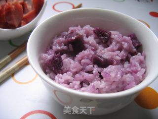 李李的滋味----紫薯米饭的做法步骤：2
