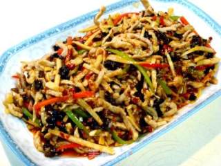 美味儿传统菜“鱼香肉丝”的做法步骤：4