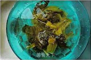 酒香酸菜青条鱼的做法步骤：2