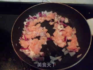 百变挂面——茄汁鸡丁拌面的做法步骤：4