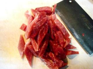 北方传统菜，家庭小炒“焦溜肉段”的做法步骤：4
