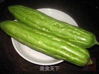 【父亲节】--- 三文鱼骨烧凉瓜的做法步骤：4