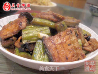 【父亲节】--- 三文鱼骨烧凉瓜的做法步骤：4