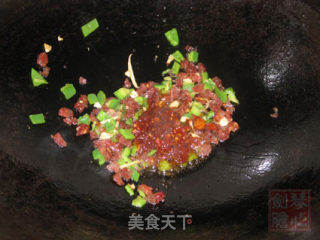 腊肠豆腐的做法步骤：4