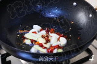 腊仔鸡烧干豆角的做法步骤：3