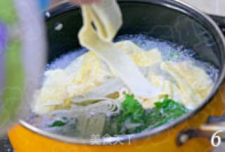 周末营养早餐之五 三鲜豆丝的做法步骤：2