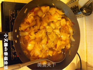 【新手入门】东北菜白菜炖粉条~的做法步骤：3