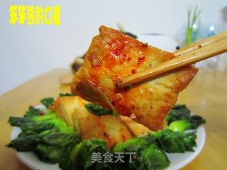 干烧老豆腐的做法步骤：4