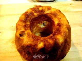 葡萄干柠檬口味的“咕咕洛夫面包”的做法步骤：6