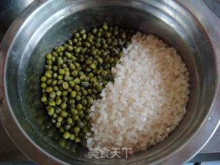 大米绿豆粥的做法步骤：3