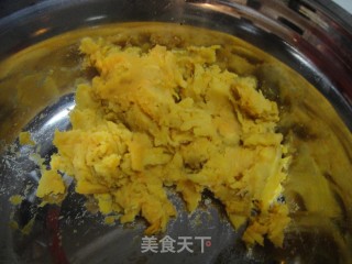 番薯燕麦蛋糕的做法步骤：2