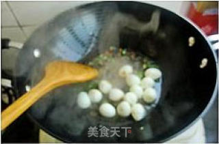 酱烧素鸡豆芽鹌鹑蛋的做法步骤：2
