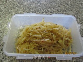 孜然土豆丝的做法步骤：2