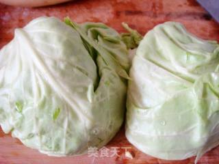 蛋香手撕包菜的做法步骤：4