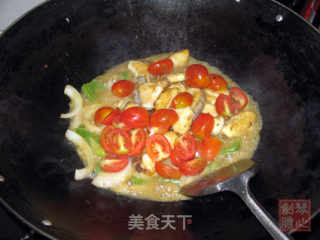 淡咖喱煮鳕鱼的做法步骤：3