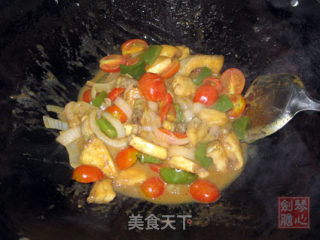淡咖喱煮鳕鱼的做法步骤：3