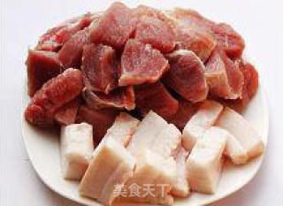油豆腐烧肉的做法步骤：3