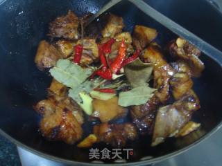 干锅羊肉的做法步骤：3