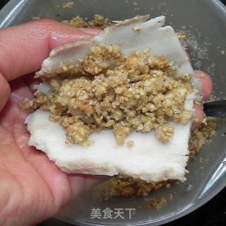 夹沙肉的做法步骤：2