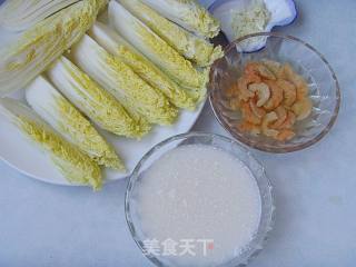 海米娃娃菜的做法步骤：2
