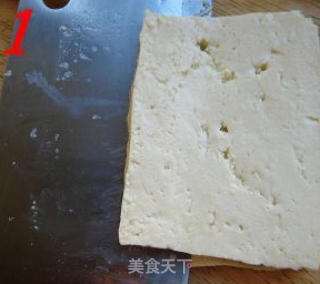 五彩煎豆腐的做法步骤：5