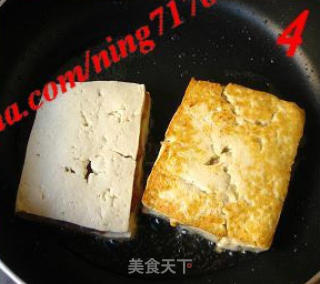 五彩煎豆腐的做法步骤：5