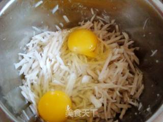 香煎藕饼的做法步骤：3