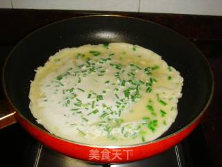 香葱薄饼的做法步骤：2