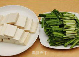 韭香豆腐的做法步骤：4