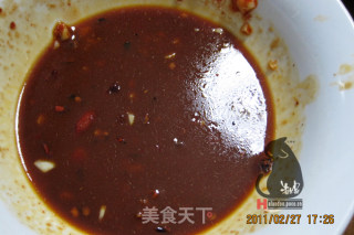 芥辣鱼皮凉拌面的做法步骤：2