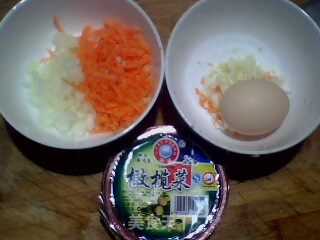 橄榄菜萝卜鸡蛋饼的做法步骤：4