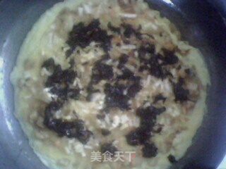 橄榄菜萝卜鸡蛋饼的做法步骤：4