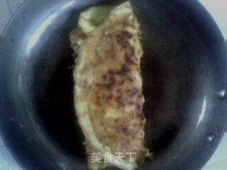 橄榄菜萝卜鸡蛋饼的做法步骤：4